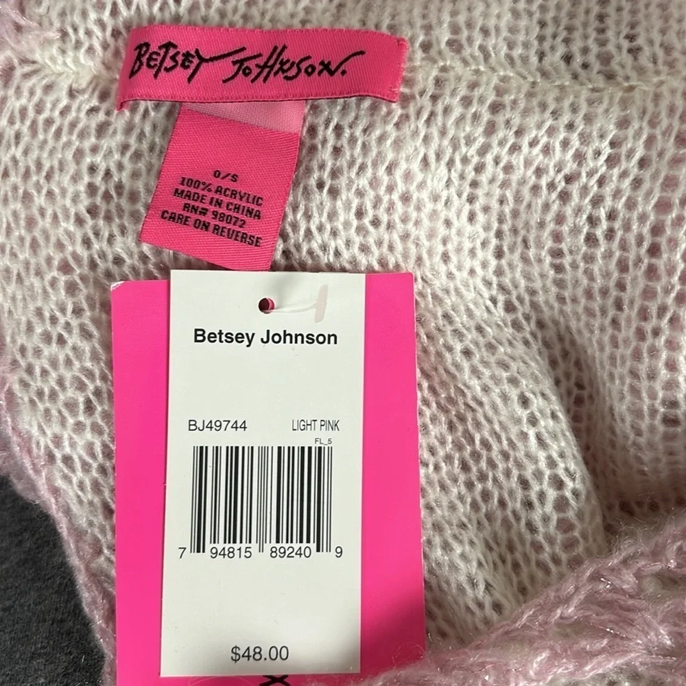 NWT Betsy Johnson Infinity Circle Scare